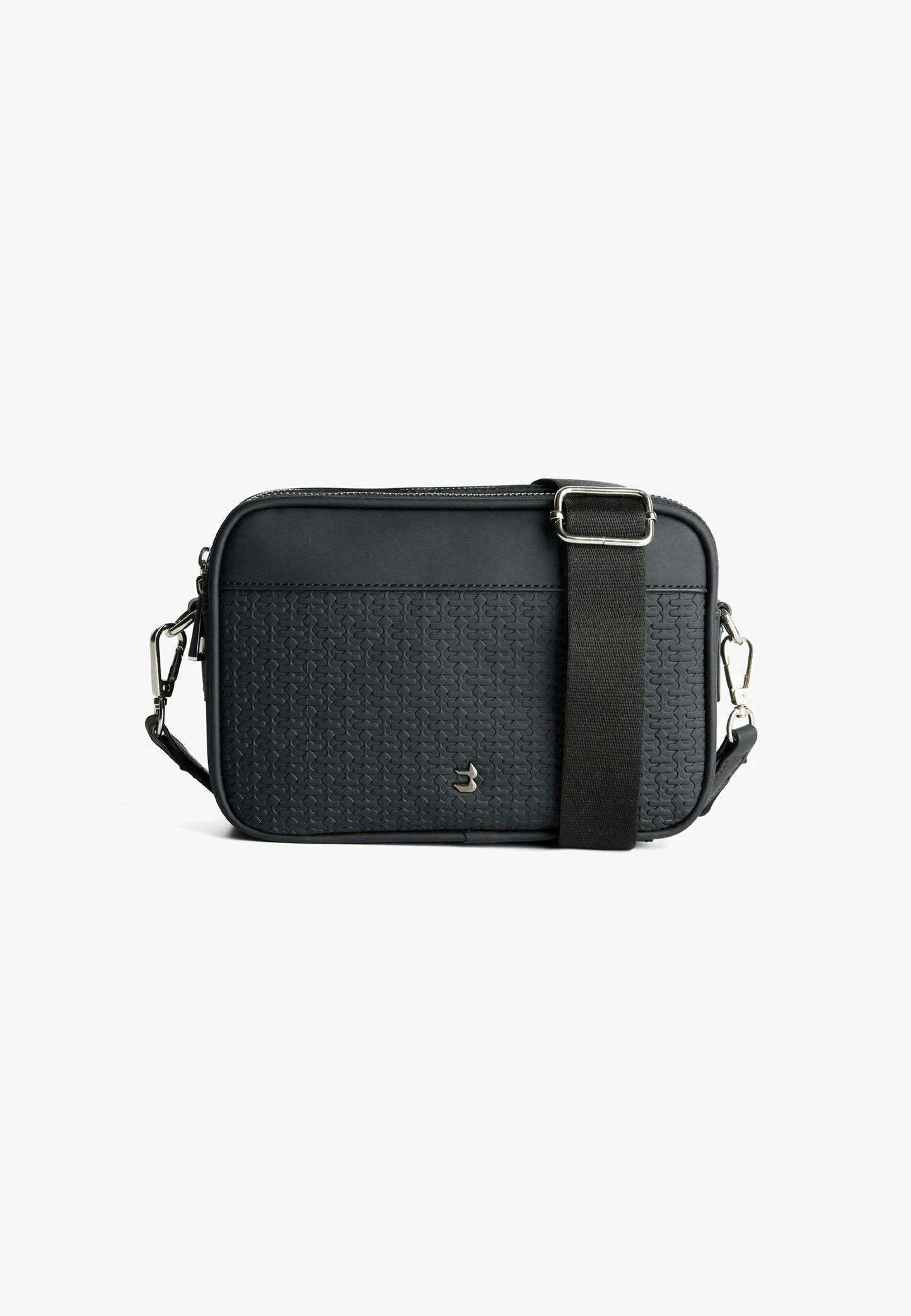 Bershka RAISED DESIGN - Sac bandoulière - black