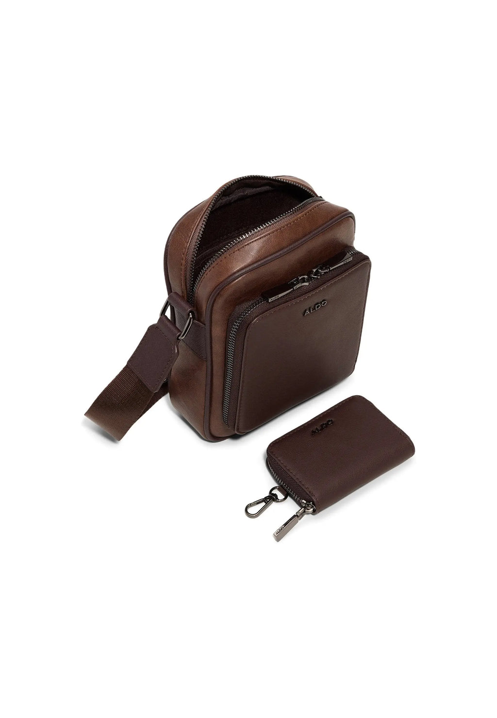 ALDO MAXIMILIAN - Sac bandoulière - brown VOMARQ