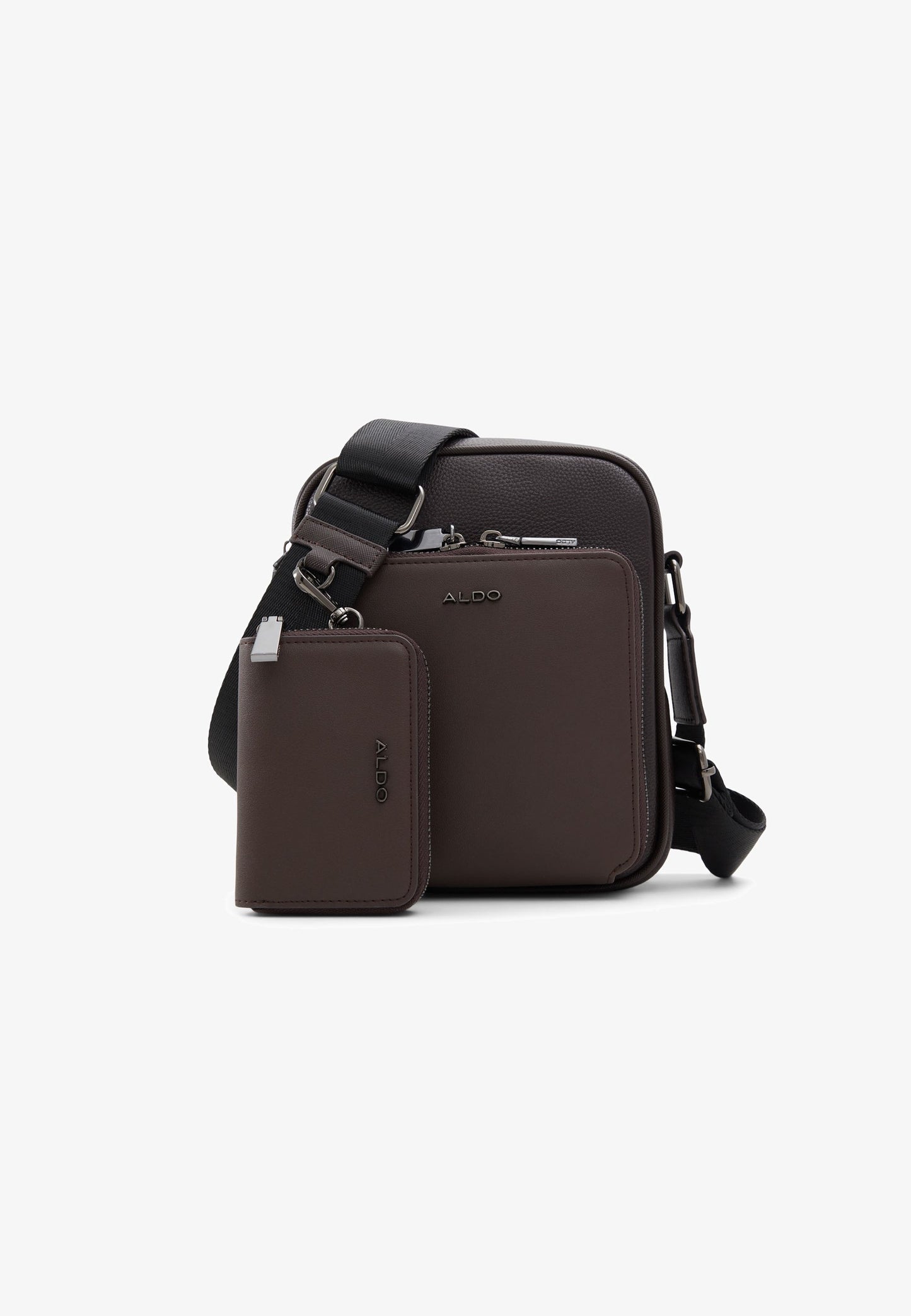 ALDO MAXIMILIAN - Sac bandoulière - dark brown