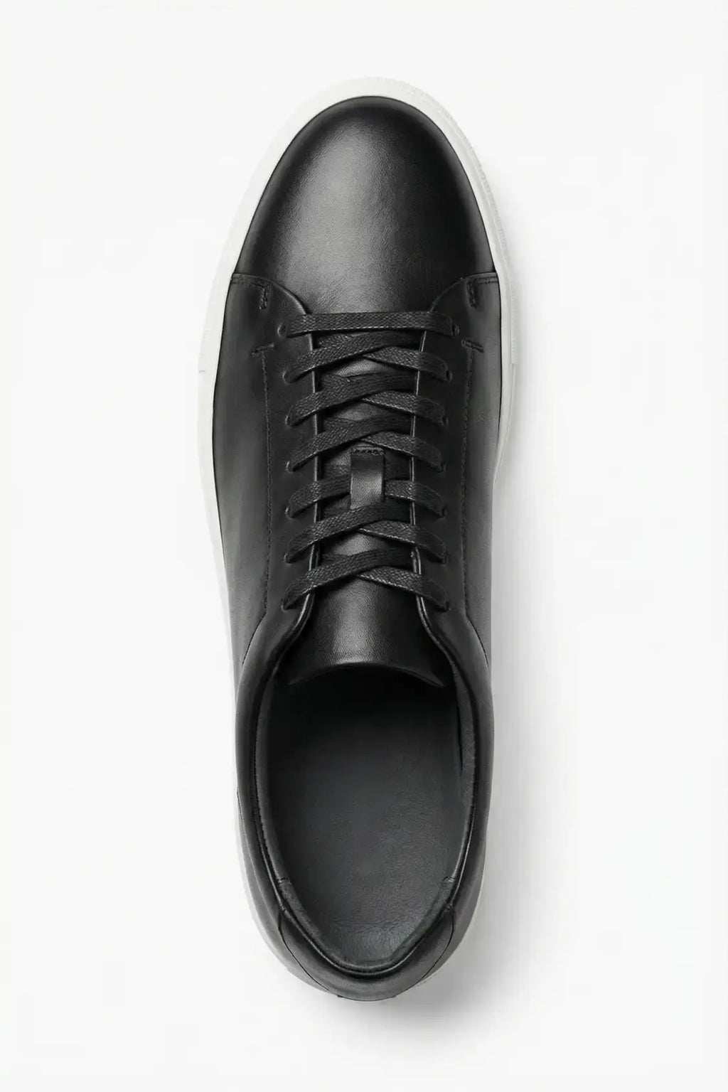 BASKET EN CUIR MODÈLE NOIR&A