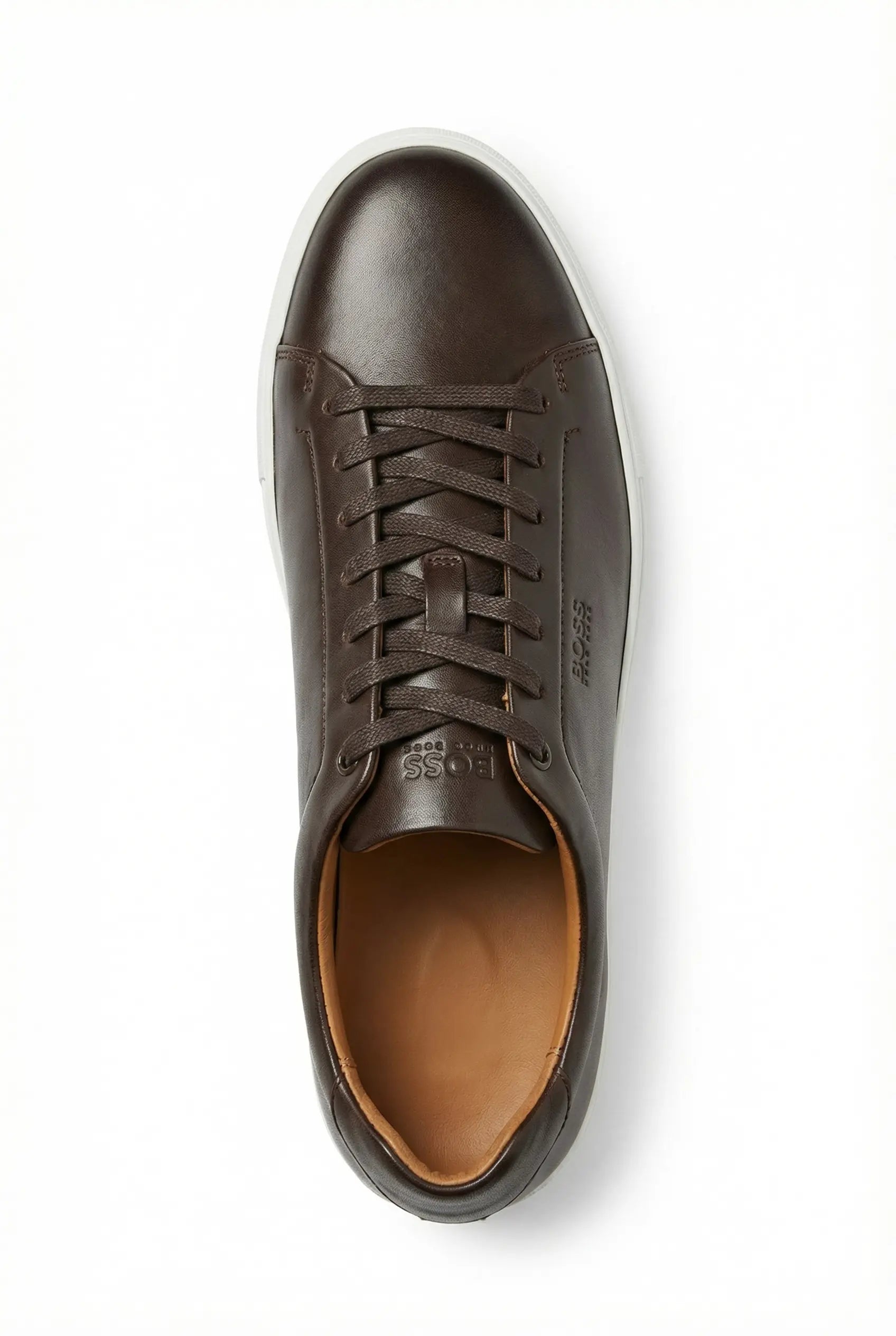 BASKETS EN CUIR BOSS