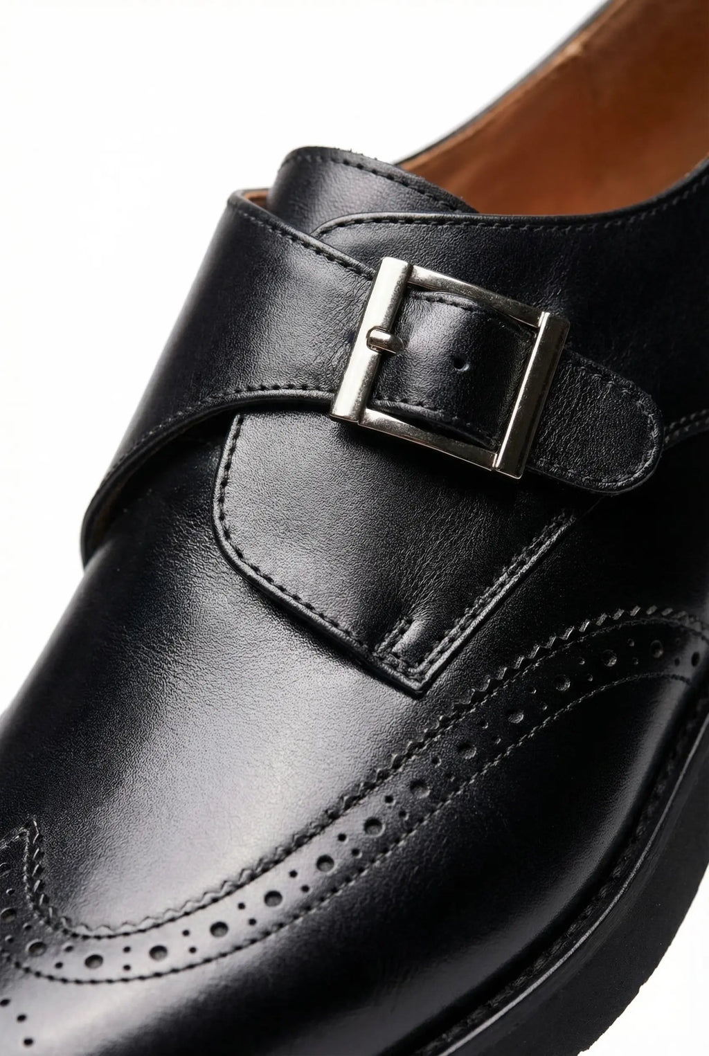 DERBY ANAX MONK STRAP EN CUIR
