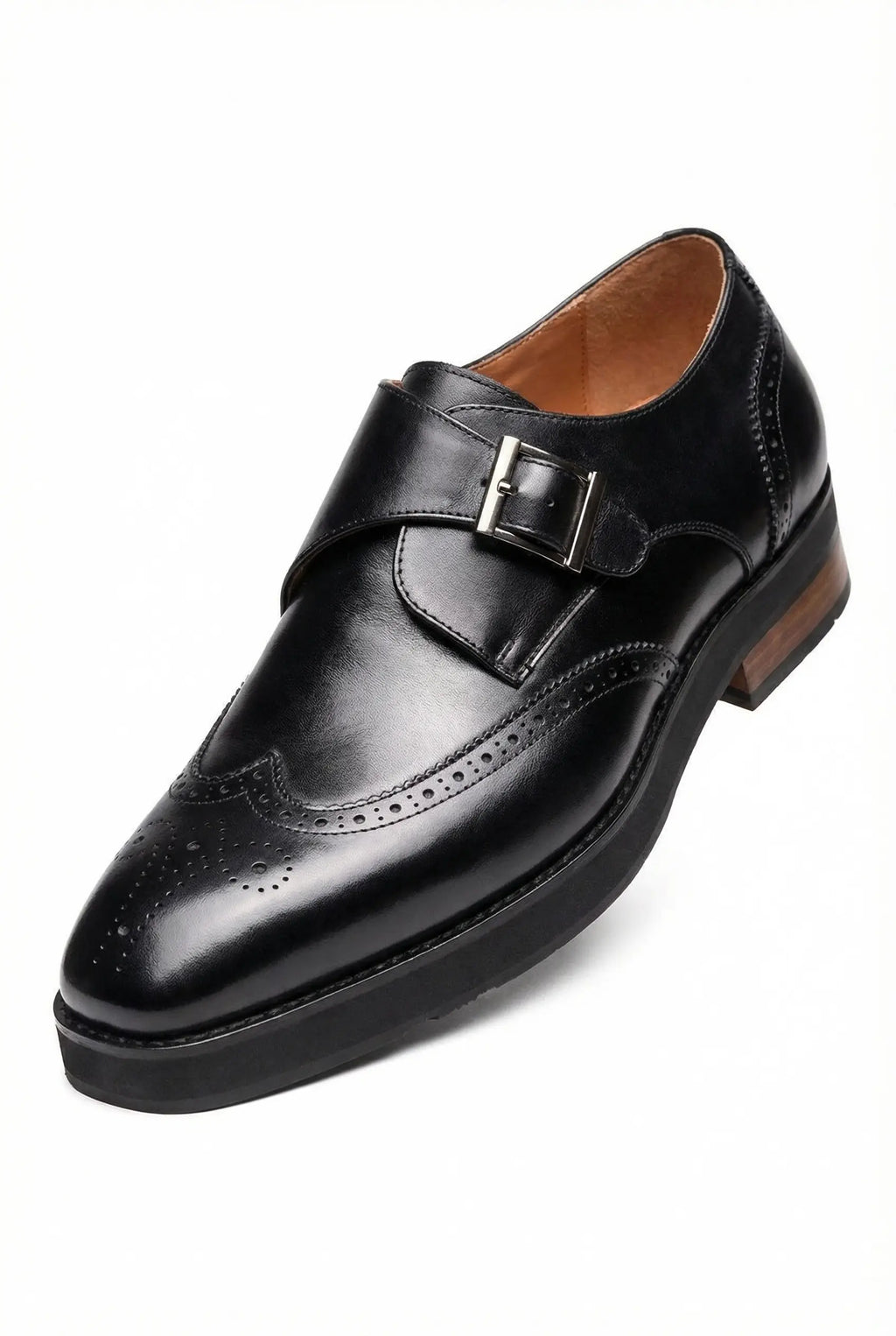 DERBY ANAX MONK STRAP EN CUIR