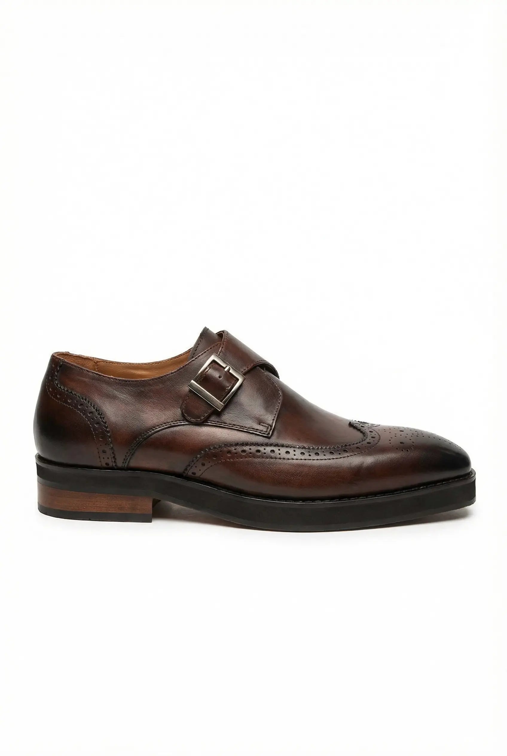 DERBY ANAX MONK STRAP EN CUIR