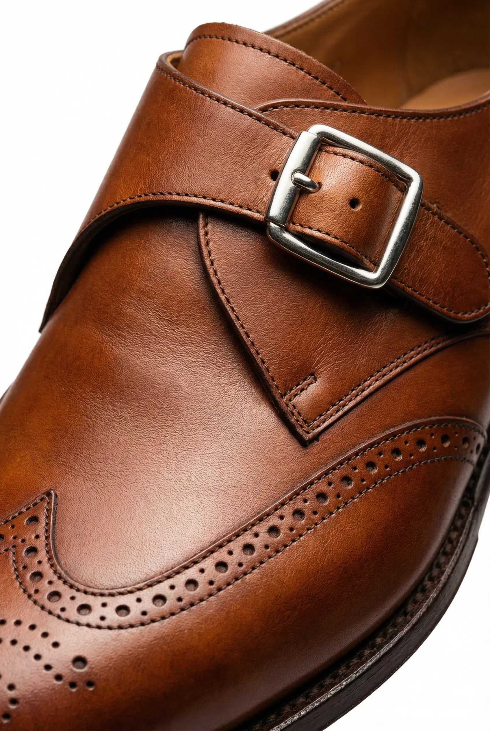 DERBY JOHN LOBB EN BOUCLE CUIR