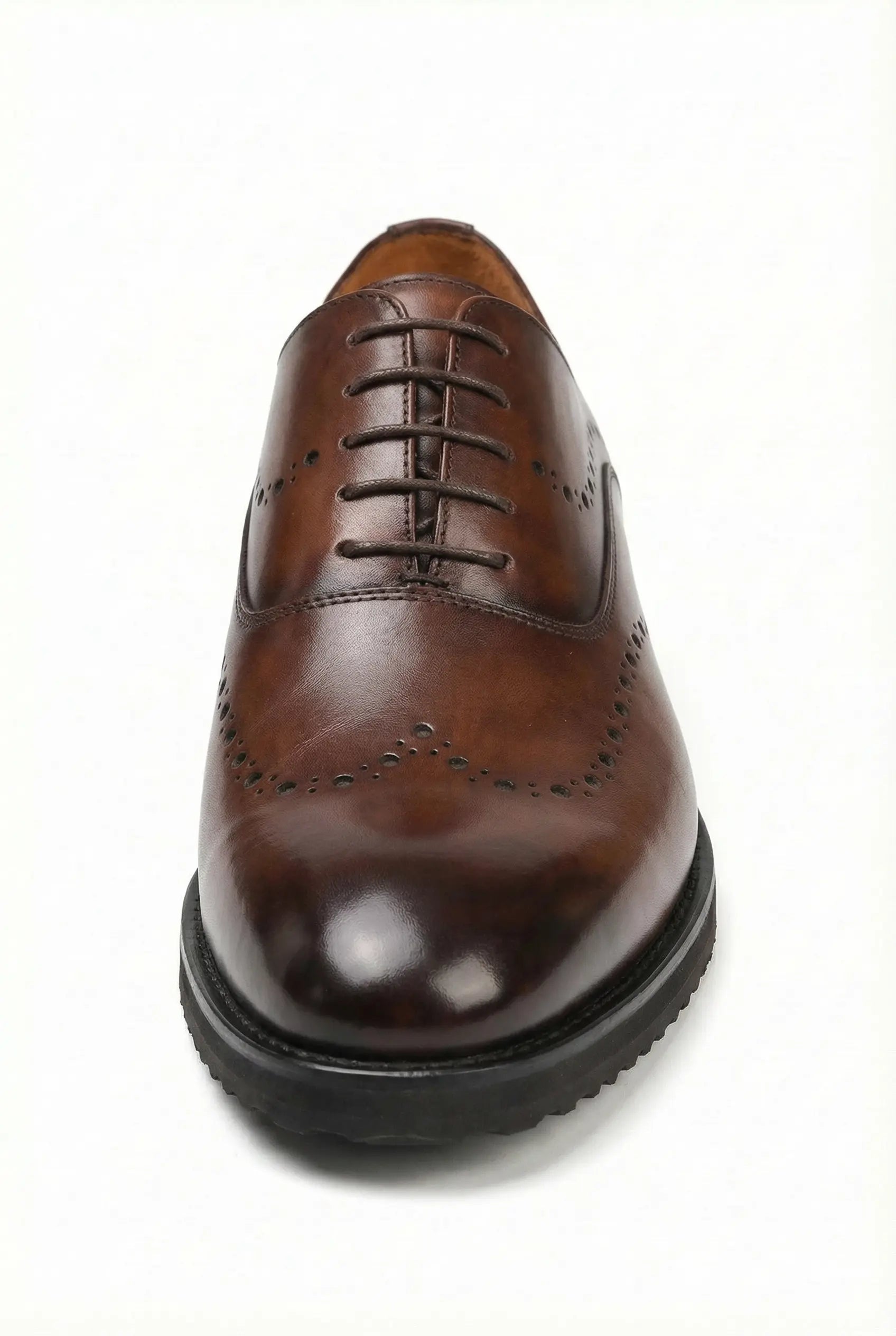 Richelieu Anax en cuir patiné