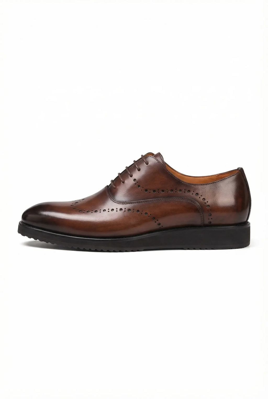 Richelieu Anax en cuir patiné